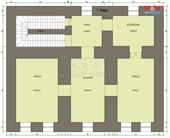 Prodej historického objektu, Manětín, 595 m2