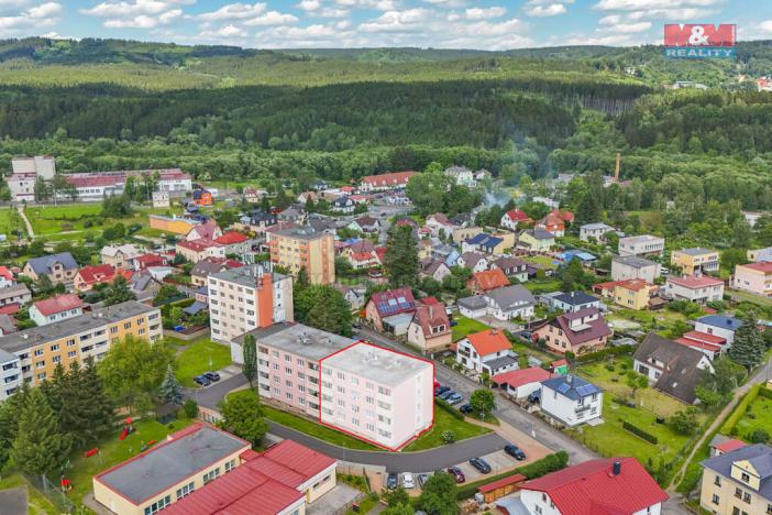 Prodej bytu 3+1, Velká Hleďsebe, Tyršova, 74 m2