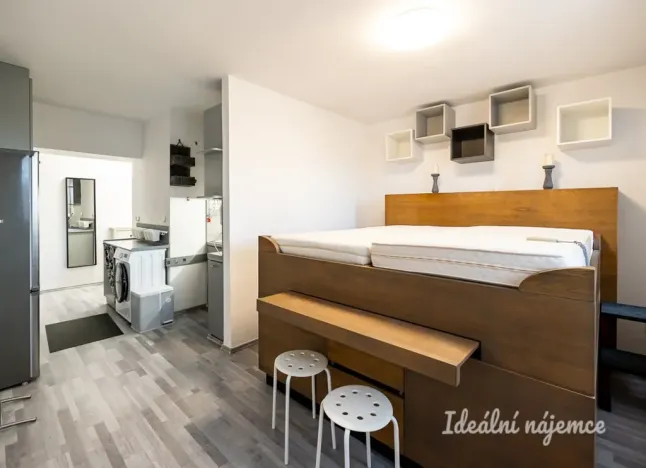 Pronájem bytu 1+kk, Praha - Vinohrady, Moravská, 27 m2