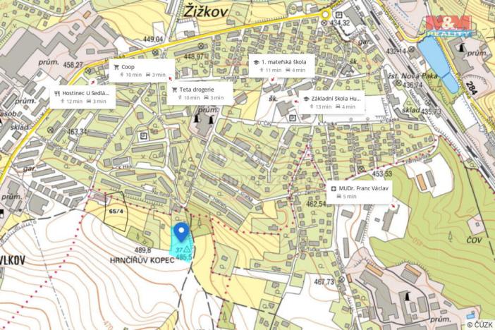 Prodej pozemku pro bydlení, Nová Paka - Studénka, 1415 m2