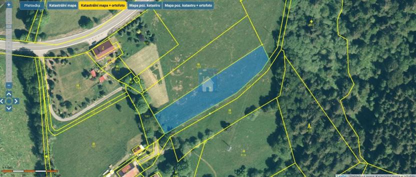 Prodej trvalého travního porostu, Horní Vltavice, 2704 m2