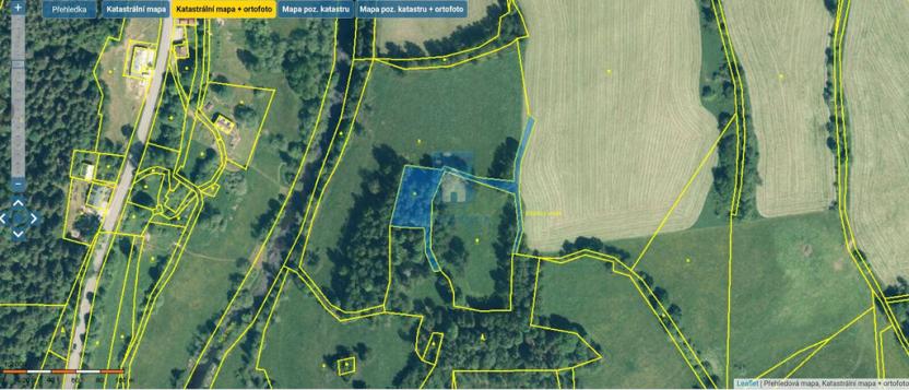 Prodej trvalého travního porostu, Horní Vltavice, 2704 m2