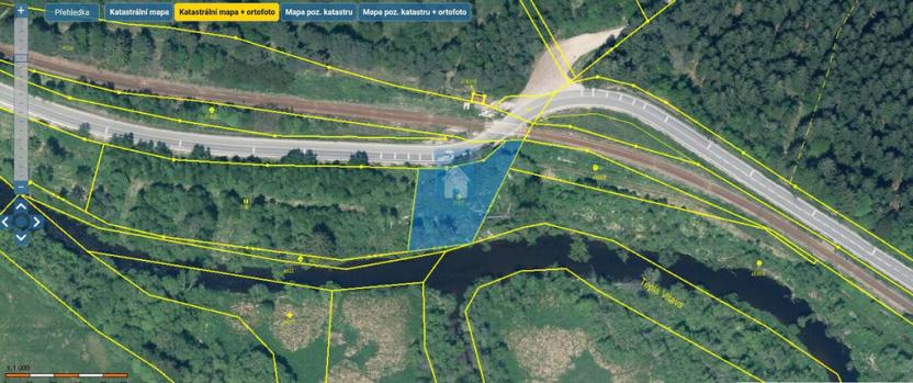 Prodej trvalého travního porostu, Lenora, 3129 m2