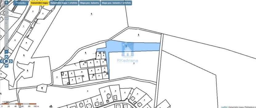 Prodej trvalého travního porostu, Lenora, 3129 m2