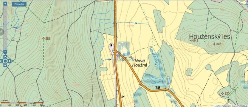 Prodej louky, Lenora - Houžná, 2695 m2