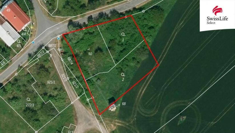 Prodej zahrady, Slezské Rudoltice - Koberno, 1690 m2