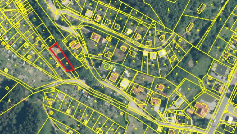 Prodej zahrady, Vsetín - Rokytnice, Amerika, 640 m2