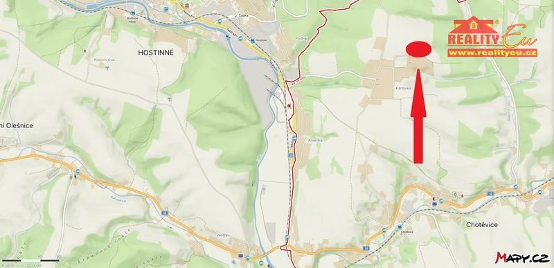 Prodej pozemku pro bydlení, Chotěvice, 5284 m2