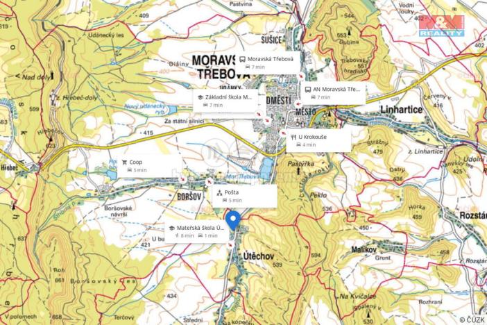 Prodej rodinného domu, Útěchov, 909 m2