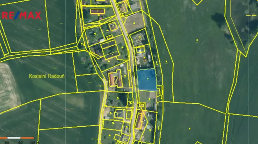 Prodej pozemku pro bydlení, Kostelní Radouň, 993 m2