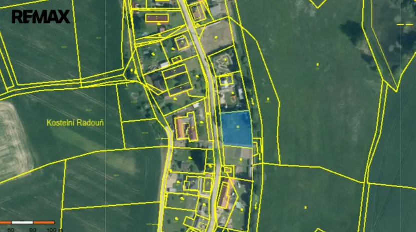 Prodej pozemku pro bydlení, Kostelní Radouň, 993 m2