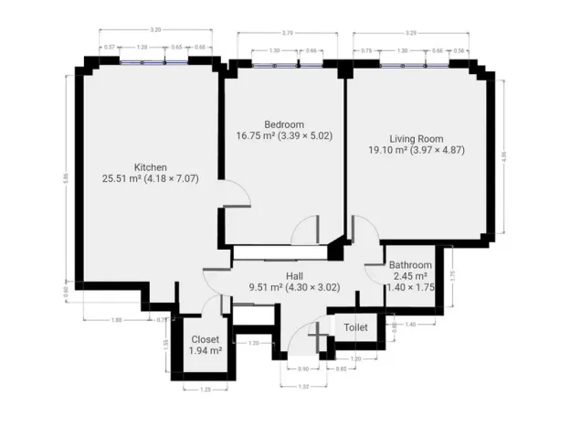 Pronájem bytu 3+kk, Praha - Vinohrady, Kouřimská, 78 m2