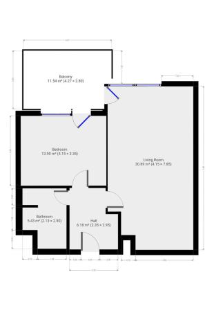 Pronájem bytu 2+kk, Praha - Strašnice, Ramonova, 60 m2