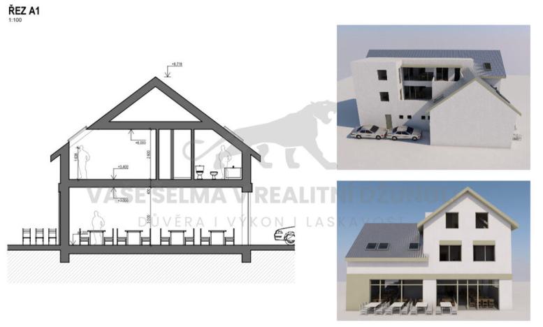 Prodej obchodního prostoru, Praha - Čakovice, Cukrovarská, 500 m2