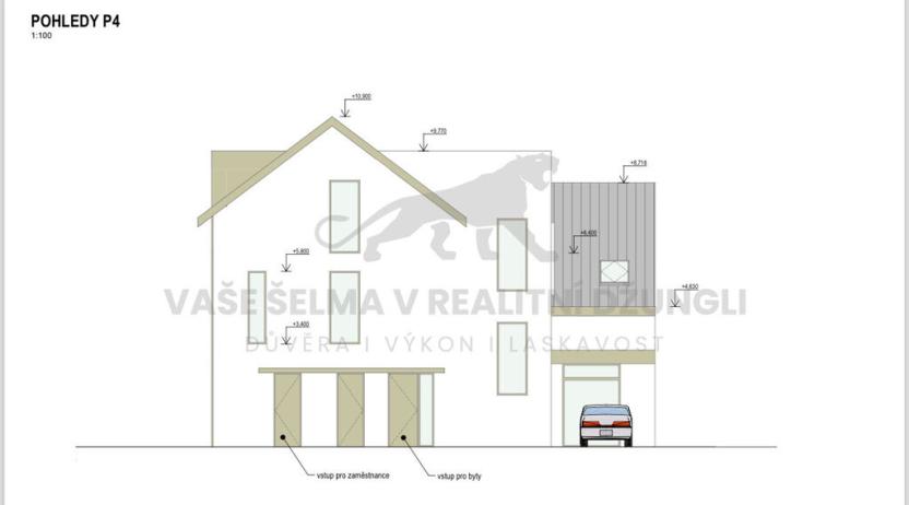 Prodej obchodního prostoru, Praha - Čakovice, Cukrovarská, 500 m2