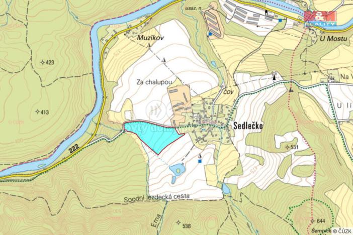 Prodej pole, Šemnice - Sedlečko, 66049 m2