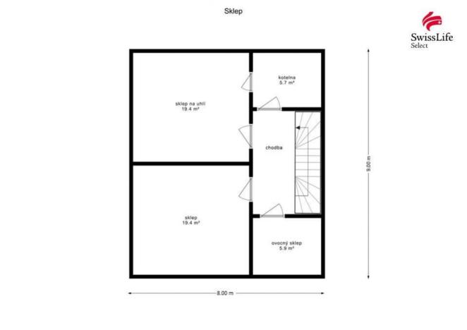 Prodej rodinného domu, Skalka, 122 m2