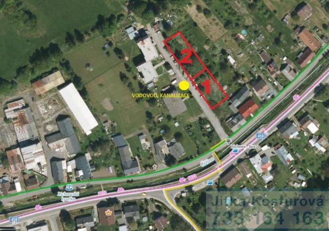 Prodej pozemku pro bydlení, Lichnov, 813 m2