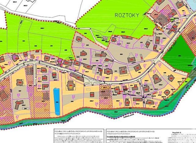Prodej pozemku pro bydlení, Roztoky, Tiché údolí, 7834 m2