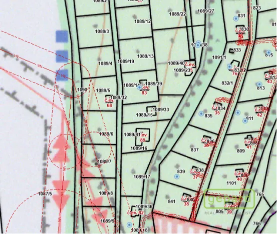 Prodej zahrady, Samotišky, 770 m2