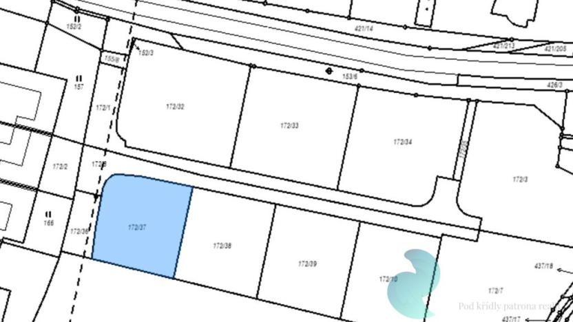 Prodej pozemku pro bydlení, Hůry, 802 m2