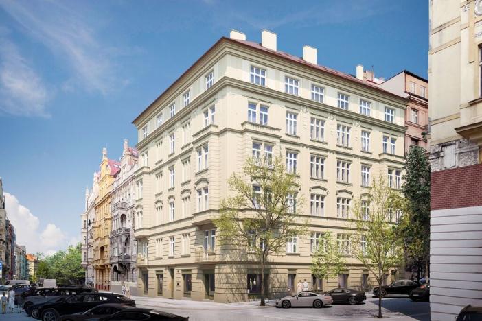 Prodej bytu 2+kk, Praha - Vinohrady, Polská, 54 m2