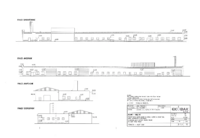 Pronájem výrobních prostor, Děčany - Solany, 500 m2