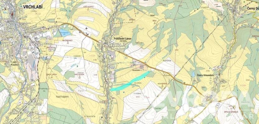 Prodej zemědělské půdy, Dolní Lánov, 132844 m2