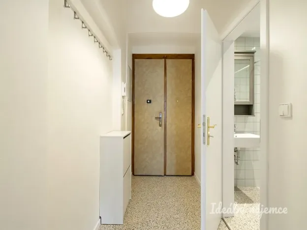 Pronájem bytu 1+kk, Praha - Karlín, Hybešova, 33 m2