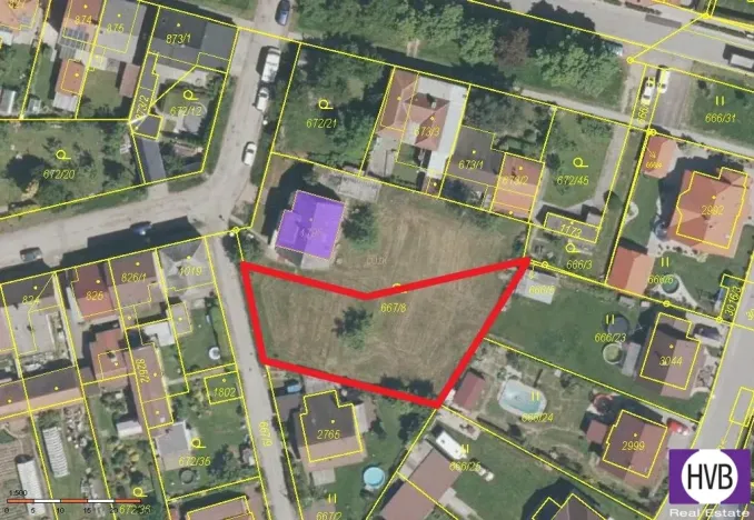 Prodej pozemku pro bydlení, Vodňany, Vodňany II, 804 m2