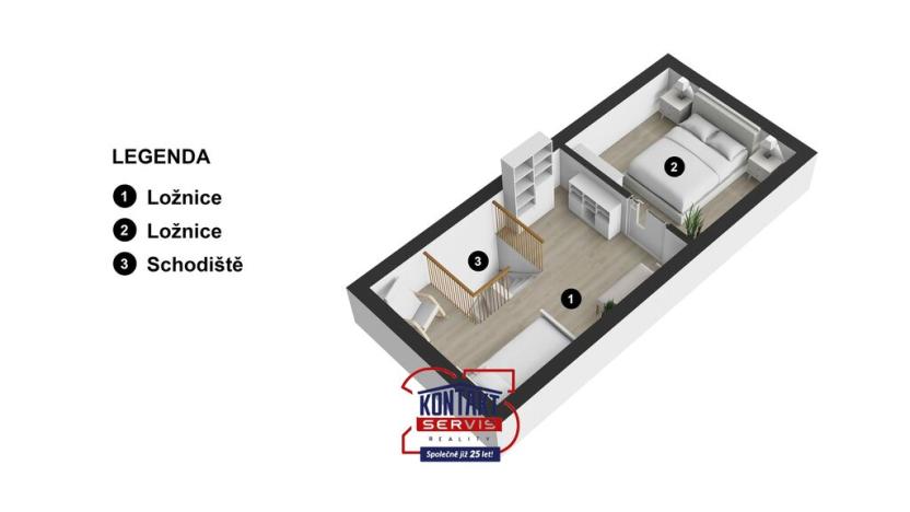 Prodej atypického bytu, Lipno nad Vltavou, 73 m2