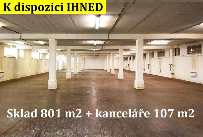 Pronájem skladu, Praha - Horní Počernice, 801 m2