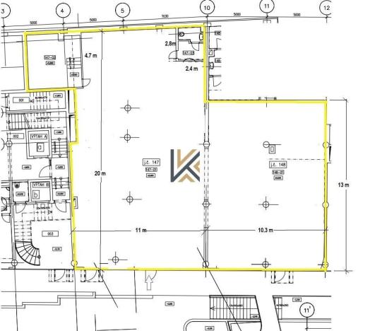 Pronájem obchodního prostoru, Praha - Vinohrady, Chrudimská, 376 m2