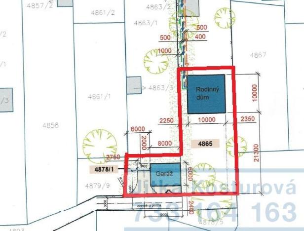 Prodej pozemku pro bydlení, Krnov - Pod Bezručovým vrchem, Ježnická, 608 m2