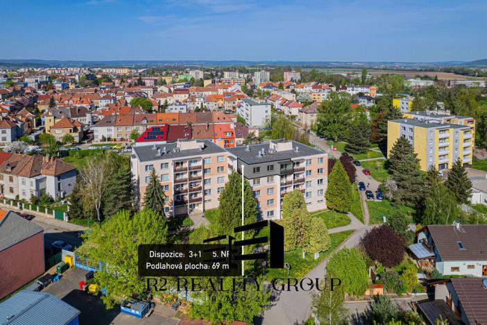 Prodej bytu 3+1, Prostějov, Hybešova, 69 m2