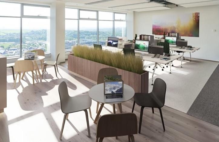 Pronájem kanceláře, Praha - Stodůlky, Bucharova, 924 m2