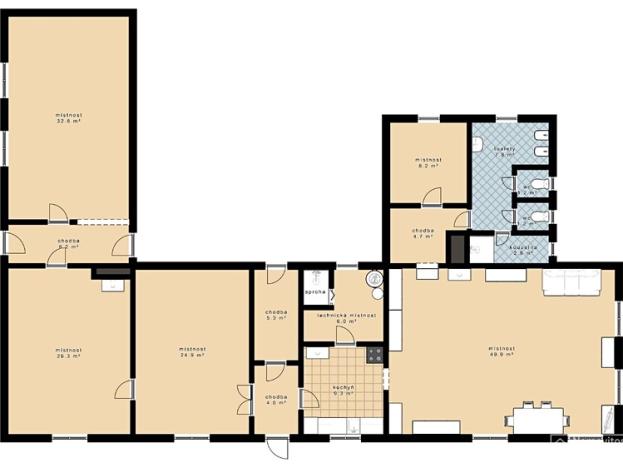 Prodej rodinného domu, Chyšky, 210 m2