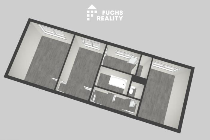 Prodej bytu 2+1, Městečko Trnávka - Pacov, 60 m2