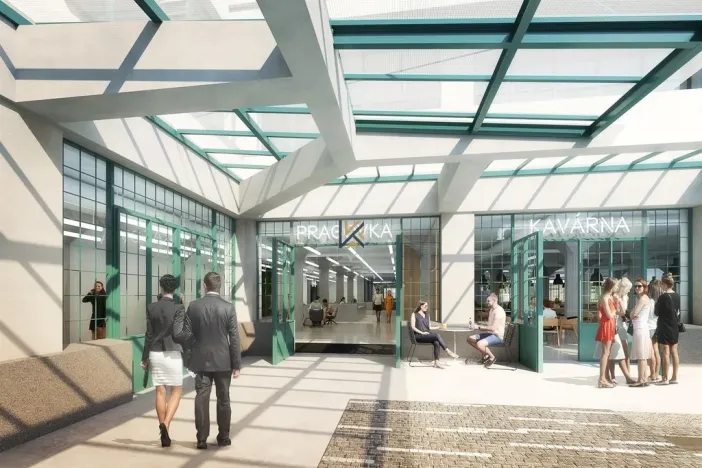 Pronájem kanceláře, Praha - Vysočany, Kolbenova, 1000 m2