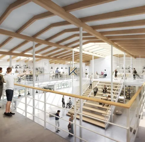 Pronájem kanceláře, Praha - Vysočany, Kolbenova, 500 m2