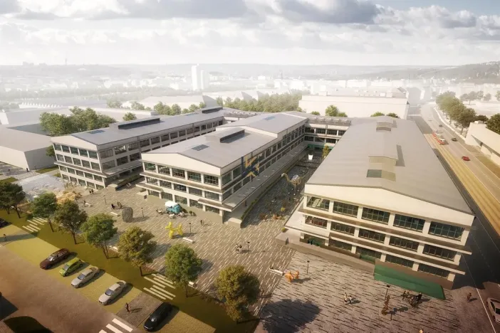 Pronájem kanceláře, Praha - Vysočany, Kolbenova, 500 m2