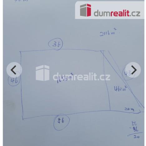 Pronájem pozemku, Praha - Hostavice, Pilská, 2116 m2
