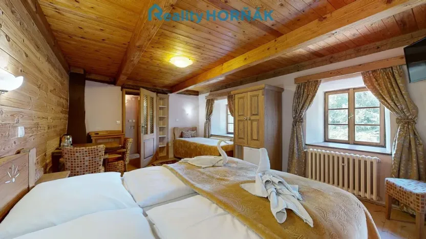 Prodej ubytování, Černá v Pošumaví - Bližná, 340 m2