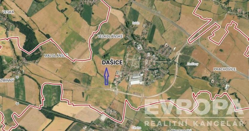 Pronájem zemědělské půdy, Dašice, 5222 m2