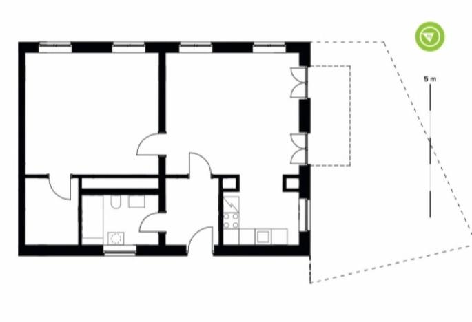 Pronájem bytu 2+kk, Svitavy - Předměstí, Říční, 69 m2