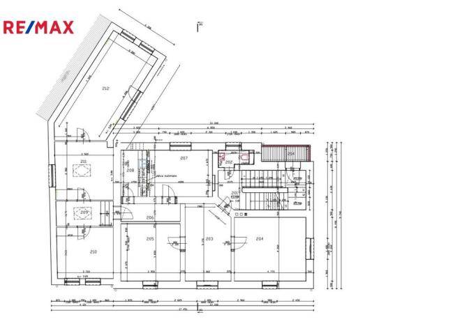 Pronájem kanceláře, Třebíč - Stařečka, Sucheniova, 162 m2