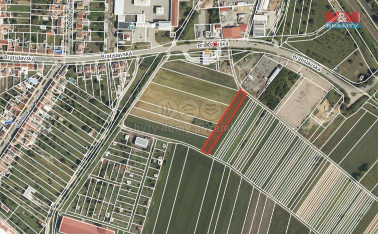 Prodej pole, Podivín, 2005 m2