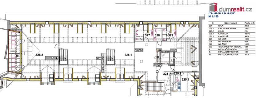 Pronájem kanceláře, Praha - Nové Město, Národní, 510 m2