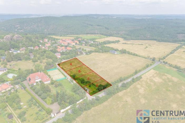 Prodej pozemku pro bydlení, Černolice, Všenorská, 1100 m2