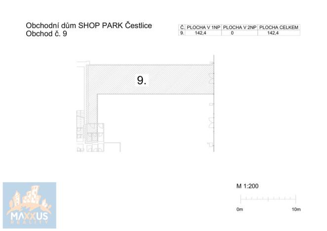 Pronájem obchodního prostoru, Čestlice, Průhonická, 142 m2
